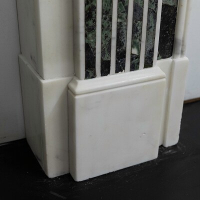 Reclaimed Georgian Style Statuary & Verde Marble Surround (Pair Available)