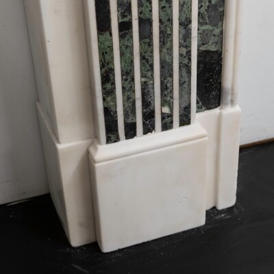 Reclaimed Georgian Style Statuary & Verde Marble Surround (Pair Available)