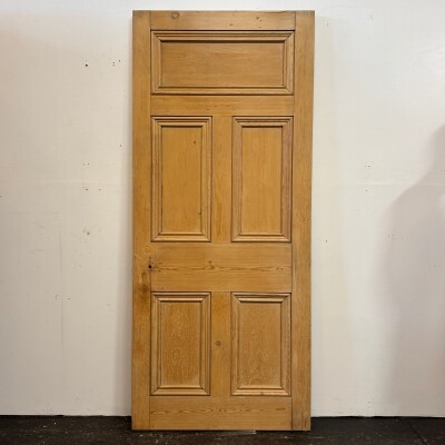 Antique Five Panel Door 205.5cm x 88.5cm