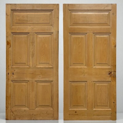Antique Five Panel Door 209cm x 95.5cm