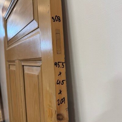 Antique Five Panel Door 209cm x 95.5cm