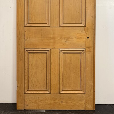 Antique Stripped Five Panel Door 206cm x 90cm