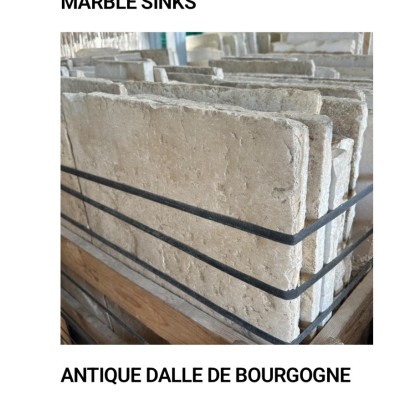 Reclaimed flagstones limestone flooring 