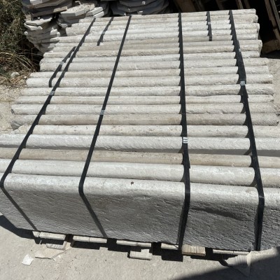 Reclaimed Limestone Stairs