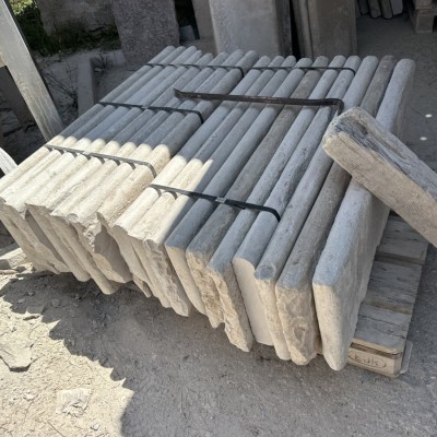 Reclaimed Limestone Stairs