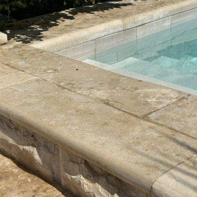 Reclaimed Limestone Stairs