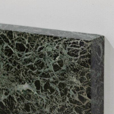 Large Green Verde Marble Fireplace Surround