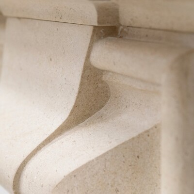Reclaimed Portland Stone Fireplace Surround