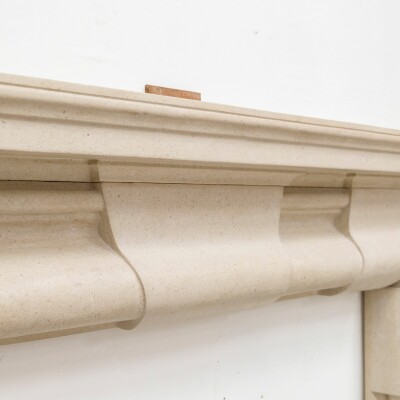 Reclaimed Portland Stone Fireplace Surround