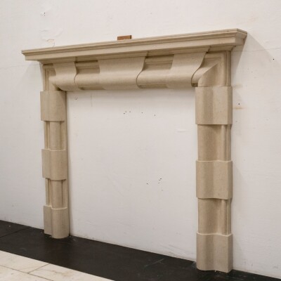 Reclaimed Portland Stone Fireplace Surround
