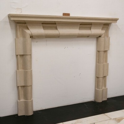 Reclaimed Portland Stone Fireplace Surround