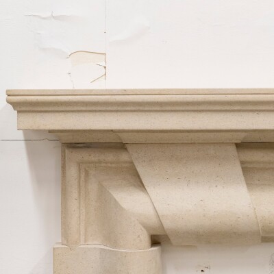 Reclaimed Portland Stone Fireplace Surround