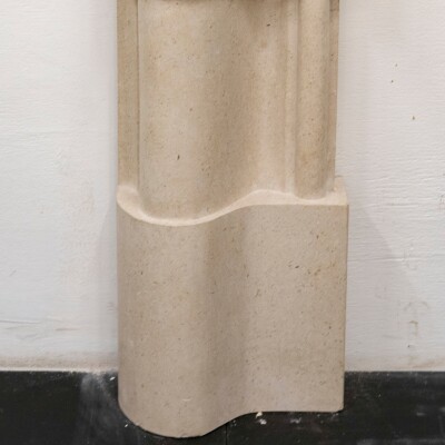 Reclaimed Portland Stone Fireplace Surround