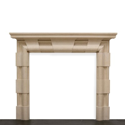 Reclaimed Portland Stone Fireplace Surround