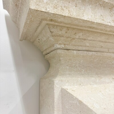 Reclaimed Bath Stone Fireplace Surround