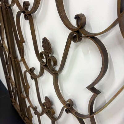 Antique Classic Art Deco Bronze Grill | Pair Available