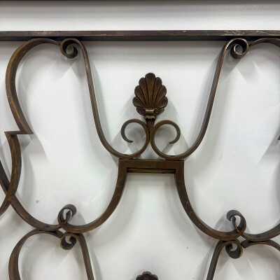 Antique Classic Art Deco Bronze Grill | Pair Available