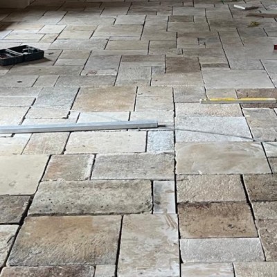 Antique Dalle De Bourgogne Flagstones