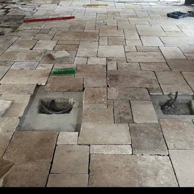 Antique Dalle De Bourgogne Flagstones
