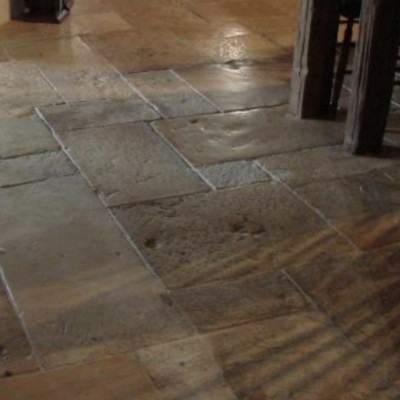 Antique Dalle De Bourgogne Flagstones