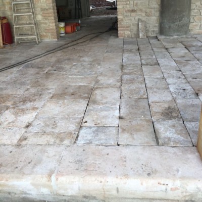 Antique Reclaimed Limestones Steps