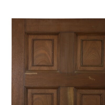 Reclaimed Mahogany Georgian Style Door - 188cm x 75.5cm