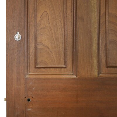 Reclaimed Mahogany Georgian Style Door - 188cm x 75.5cm