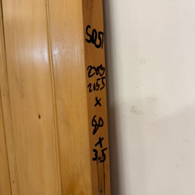 Antique Four Panel Door 205.5cm x 80cm