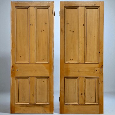 Antique Four Panel Door 205.5cm x 80cm