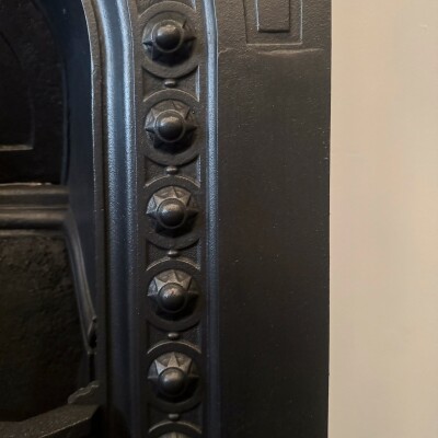 Antique Victorian Combination Cast Iron Fireplace