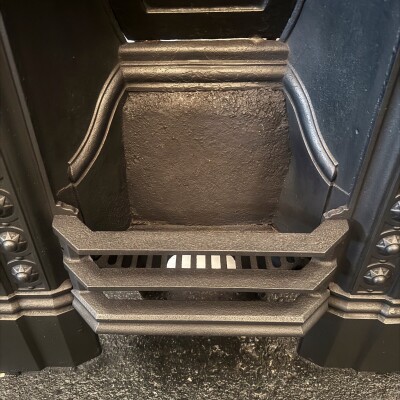 Antique Victorian Combination Cast Iron Fireplace