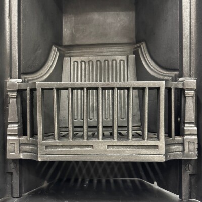 Antique Cast Iron Combination Fireplace