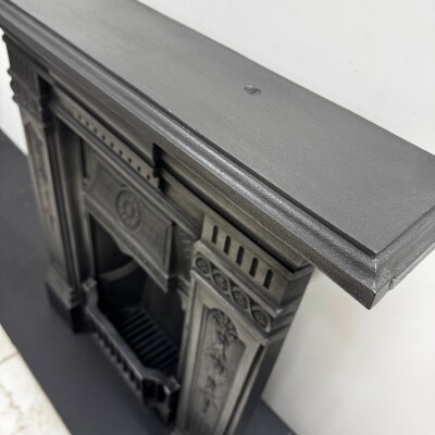 Antique Cast Iron Combination Fireplace