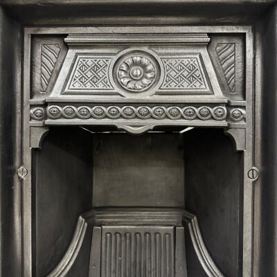 Antique Cast Iron Combination Fireplace