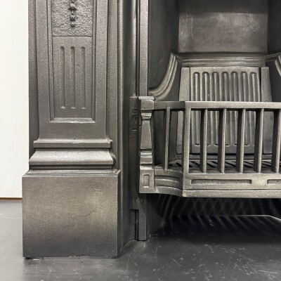 Antique Cast Iron Combination Fireplace