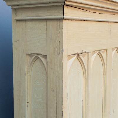 Victorian Antique Pine Church Altar Gothic Revival