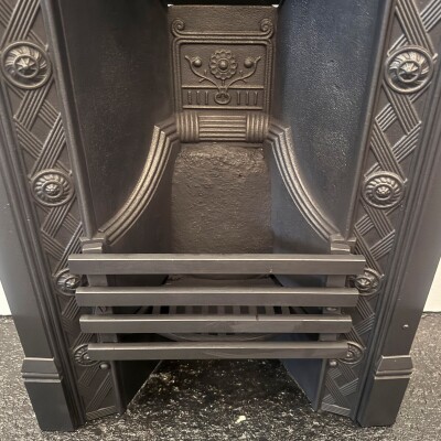 Antique Victorian Cast Iron Combination Fireplace
