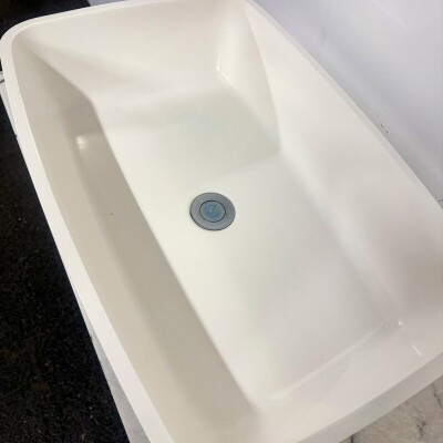 Twin Sink Unit with Marble Base