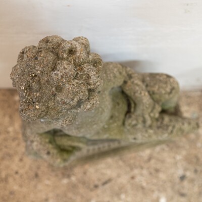 Reclaimed Pair of Carved Cherub Statues | Garden Putti