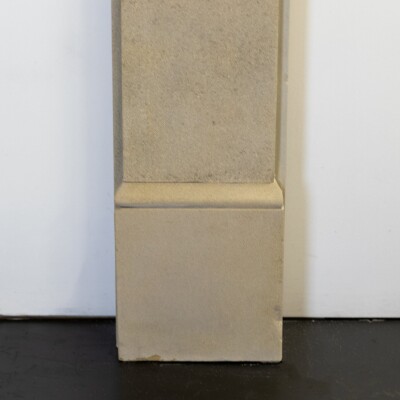 Antique Victorian Yorkstone Fireplace Surround with Corbels