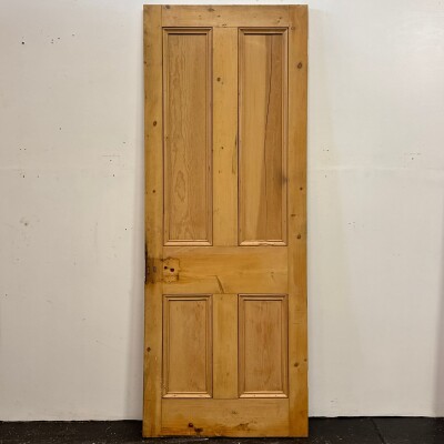 Antique 4 Panel Door 197cm x 75cm