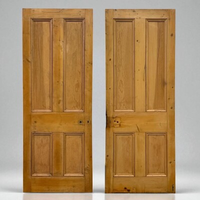 Antique 4 Panel Door 197cm x 75cm