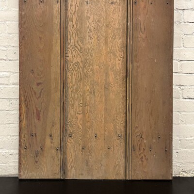 Antique Victorian Glazed Latch Door - 199cm x 86cm