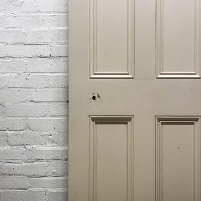Victorian 4 Panel Antique Door - 201cm x 74.5cm