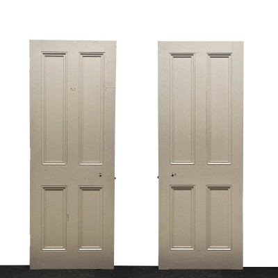 Victorian 4 Panel Antique Door - 201cm x 74.5cm