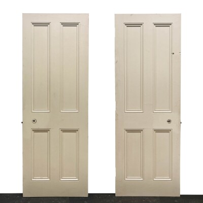 Victorian 4 Panel Antique Door - 203cm x 73cm
