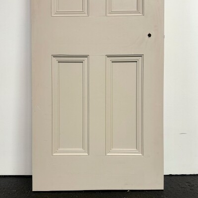 Antique Victorian Pine Door - 196cm x 75cm