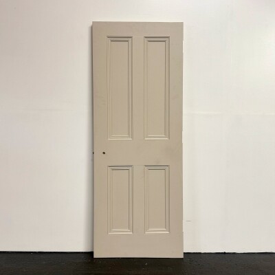 Antique Victorian Pine Door - 196cm x 75cm