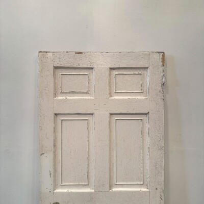 Georgian Solid Pine Panelled Door - 193.5cm x 89cm