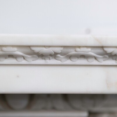 18th Century English Baroque Marble Fireplace | Appuldurcombe House POA